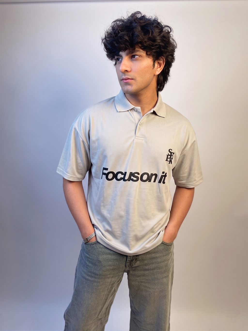 GREY FOCUS ON IT - POLO