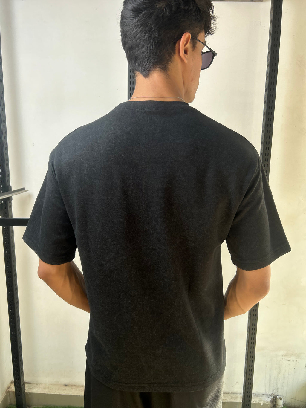 SPEED BLACK - ACID WASH TEE