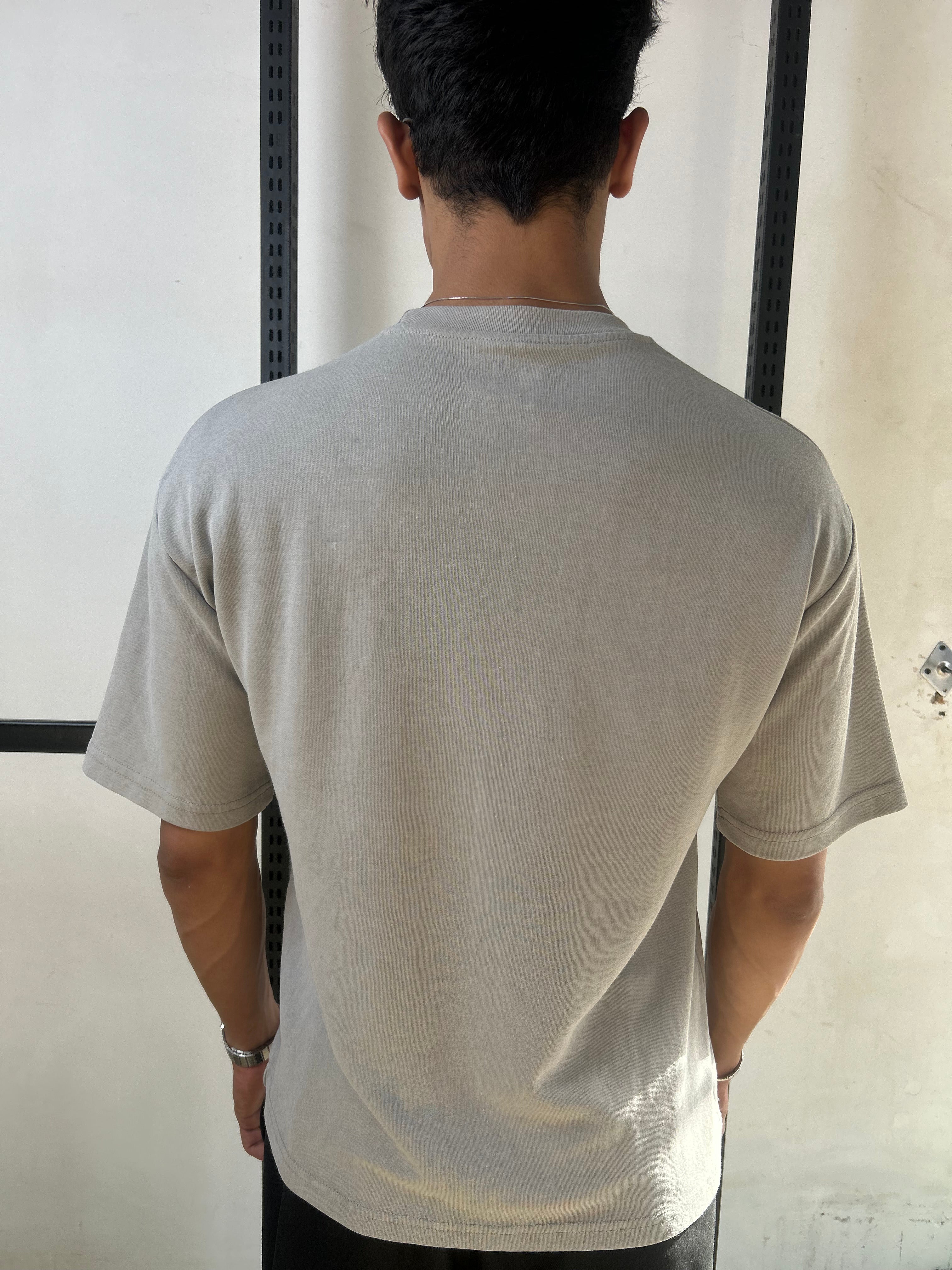 SPEED GREY - ACID WASH TEE
