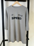 SPEED GREY - ACID WASH TEE