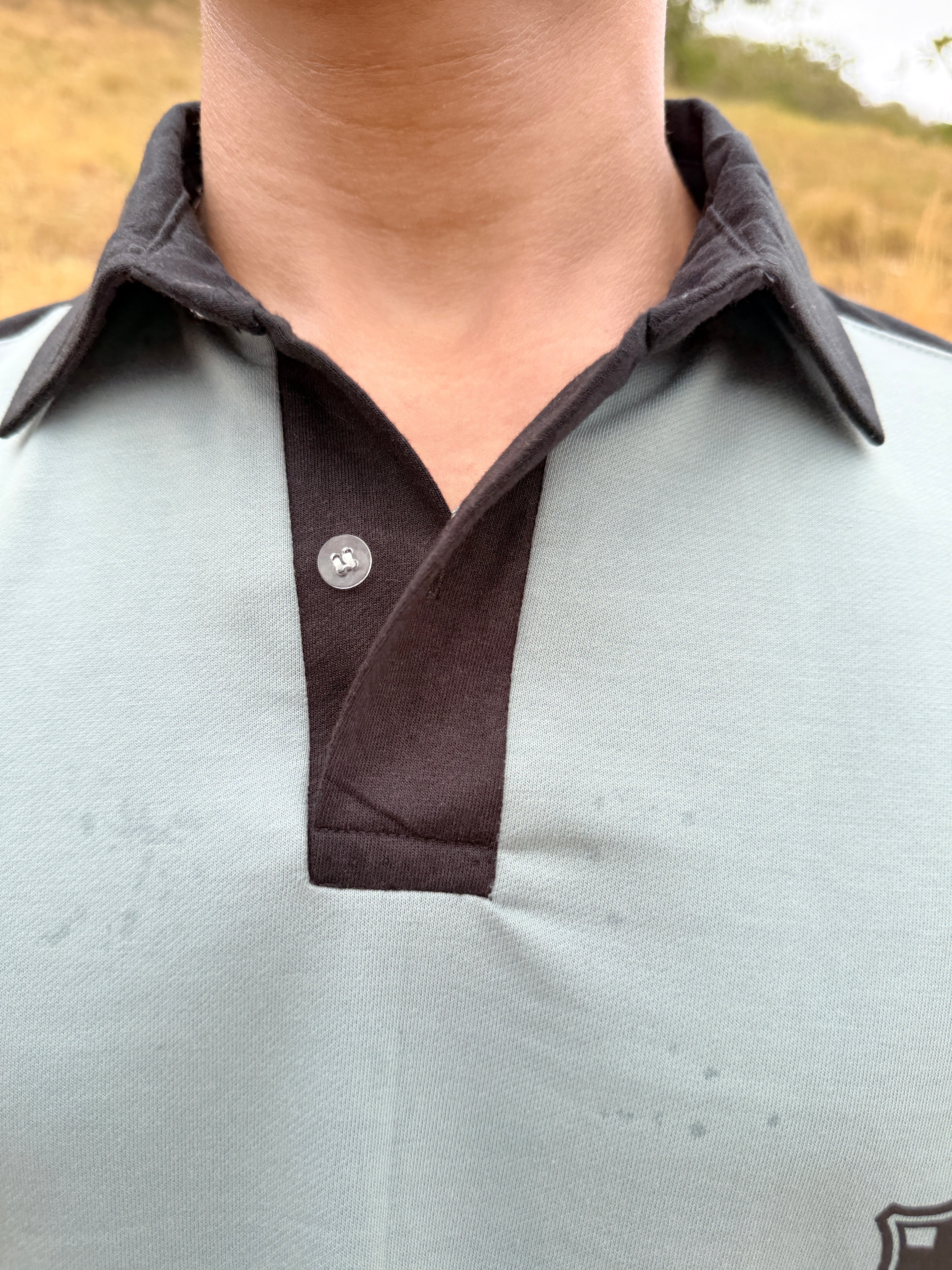 ICE BLUE SPOTIFY - OVERSIZED POLO